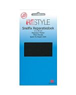  Restyle Snelfix Reparatiedoek kl.000 zwart opstrijkbaar