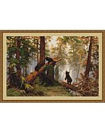 Luca-s borduurpakket beren in het bos om te borduren b452