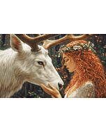 Luca-s borduurpakket leider van het woud B724 telpatroon