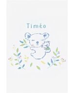 Borduurpakket geboortetegel  koala Timeo van DMC BK1940