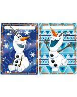 Borduurpakket 2 Borduurkaarten Frozen: Olaf van Vervaco zeer makkelijk om te borduren. pn-0166248