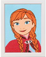 Borduurpakket Anna Frozen van Disney voorbedrukt Vervaco pn-0166720. 