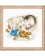  Borduurpakket Sweet Dreams van riolis om te borduren  1486