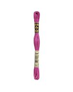 Borduurzijde  DMC Mouline Special 117 kl.3607 fel roze/paars