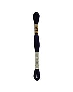 Borduurzijde DMC Mouline Special 117 kl.939 heel donker navy blauw