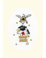Bothy Threads wenskaart Could Not Bee Prouder XGC35 borduren