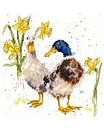 Borduurpakket Eenden en narcissen van Bothy Threads XHD06