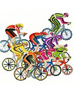 Borty Treads borduurpakket fietsen  xjr40