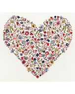 Bothy Threads borduurpakket liefdes hart XKA1 telpatroon