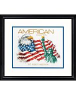 Borduurpakket American Patriot om te borduren van Dimensions om te borduren met telpatroon 70-35363