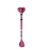 DMC Mouliné Satin kl.3607 roze borduurgaren 