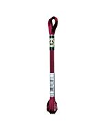 DMC Mouliné Satin kl.3685 bordeaux rood borduurgaren 