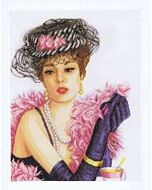  Borduurpakket Elegante dame van lanarte pn-0167129