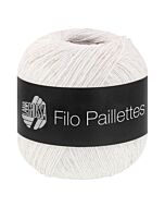 Lana Grossa FILO Paillettes kl.1 wit