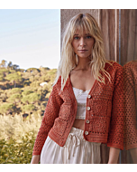 Gratis haakpatroon granny vest haken van Phildar Perle 5