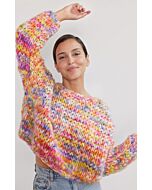 Gratis patroon Confetti trui breien van Lana Grossa