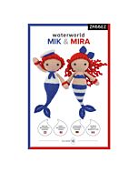 Haakpakket Mermaids Mik & Mira  van Zabbez waterwereld