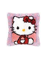 knooppakket  kussen hello kitty  van vervaco om te knopen
