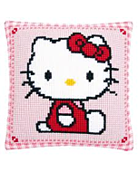 hello kitty kruissteek kussen