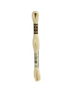 Borduurzijde DMC Mouline Special 117 kl.3047 licht geel/beige