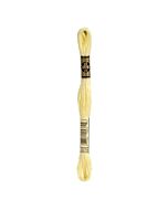 Borduurzijde DMC Mouline Special 117 kl.3078 licht geel