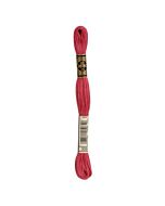 Borduurzijde DMC Mouline Special 117 kl.309 kersen rood/roze