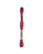 Borduurzijde DMC Mouline Special 117 kl.3350 donker roze/rood