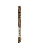 Borduurzijde DMC Mouline Special 117 kl.3790 heel donker grijs/beige 