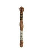 Borduurzijde DMC Mouline Special 117 kl.3862 mocha bruin