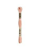 Borduurzijde DMC Mouline Special 117 kl.754 beige/roze