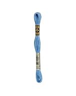Borduurzijde DMC Mouline Special 117 kl.813 licht blauw