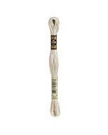 Borduurzijde DMC Mouline Special 117 kl.822 licht beige/grijs