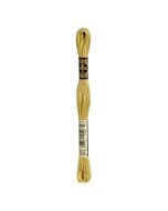 Borduurzijde DMC Mouline Special 117 kl.834 licht goud olijfkleur 