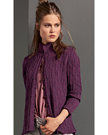 Lana Grossa dames vest breien van Cool Wool Big