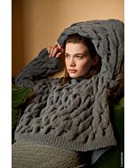 Lana Grossa dames kabeltrui breien van Nebbia (N1,M36)