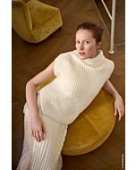 Lana Grossa dames spencer breien van Nebbia (N1,M30)