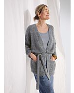 Lana Grossa dames vest breien van Alta Moda Cotolana en Silkhair (C28,M24)