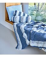 Lana Grossa deken breien van Orsetto, Brigitte no.2 en Cosmo (H78, m45)