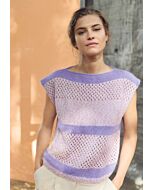 Lana Grossa gestreept dames topje van Bottoni en Setasuri (LB20,M24)