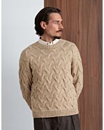 Lana Grossa heren trui breien van Cool Merino Big CL29,m58