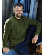 Lana Grossa heren trui breien van Cool Wool