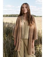 Lana Grossa lang vest haken van Silkhair en Ecopuno (H7, M26)