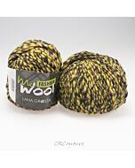 Lana Grossa McWool Fashion kl.12 geel/grijs