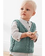 Lana Grossa peuter spencer breien van Fourseason (infanti 17, m51)