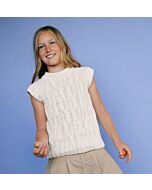 Lana Grossa spencer breien van Puro Vegano (Kids 13, m19) | C.R. Couture
