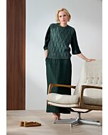 Lana Grossa spencer met kabels breien van Cool Merino (C29,M24)