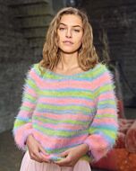 Lana Grossa top-down dames trui breien van Basta Mista (LB20,M13)