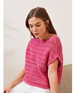 Lana Grossa top-down top breien van Summer Softness (LB18, M12)