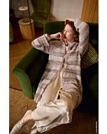 Lana Grossa top-down vest breien van Superkid Seta en Cosmo (N1,M33)