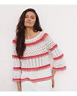 Lana Grossa trui haken van Summer Cashmere en Maglia h8,m21